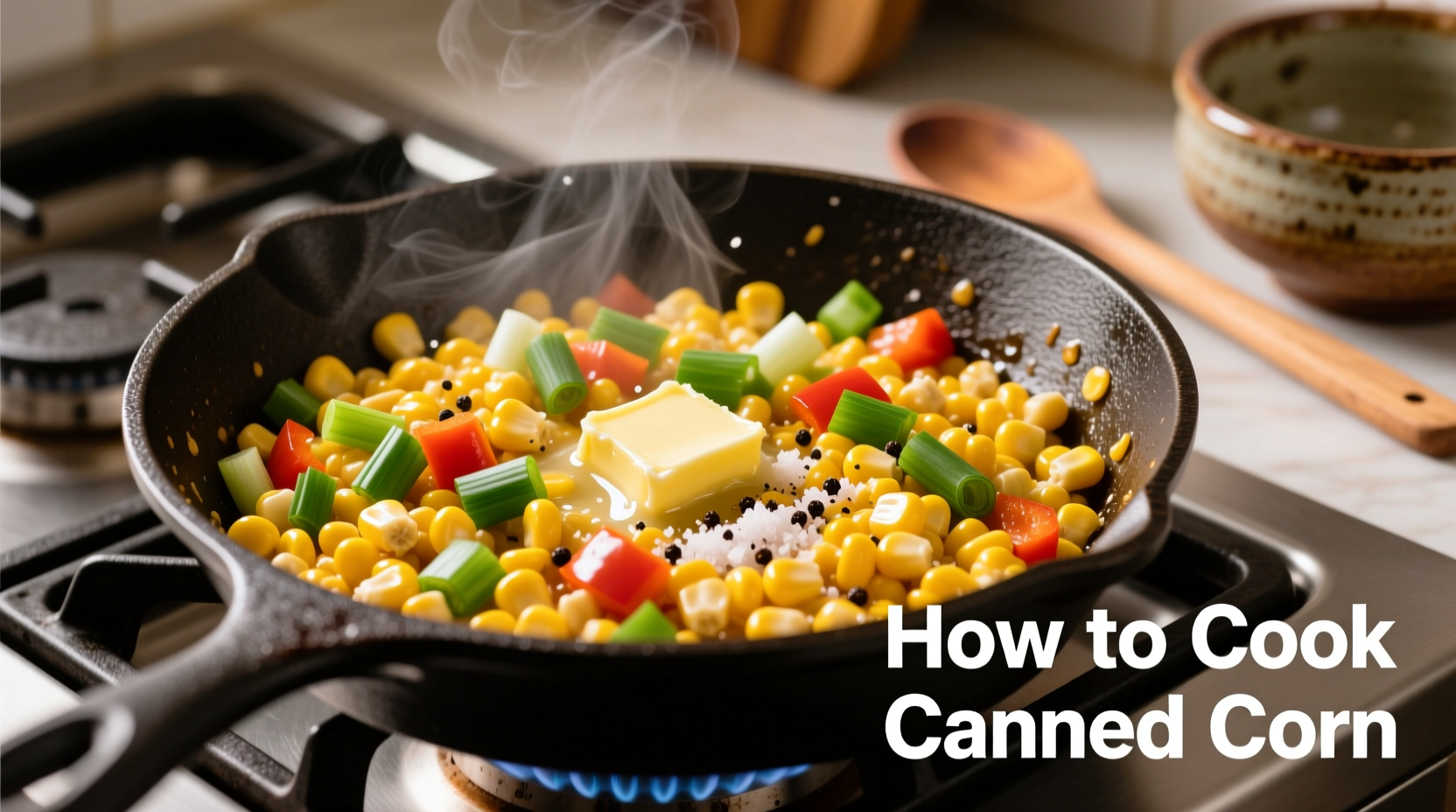 how do you cook canned corn