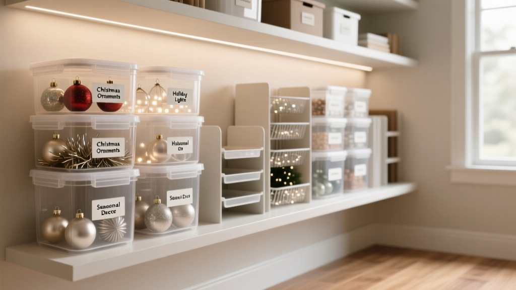 How to Store Holiday Ornaments by Fragility Level: Glass,...