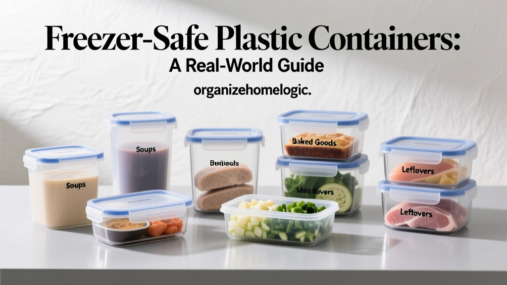 Freezer-Safe Plastic Containers: Real-World Guide