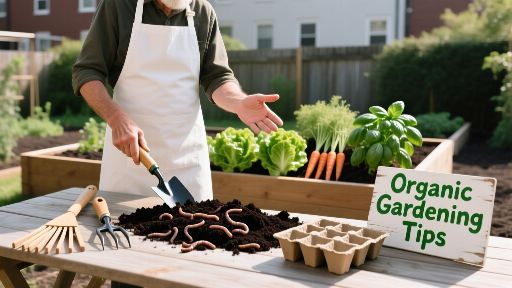 Organic Gardening Tips for Healthy Soil and Bountiful Harvests