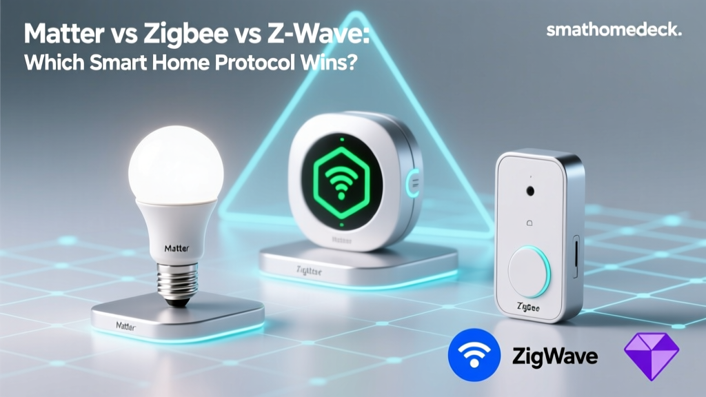 Matter vs Zigbee vs Z-Wave: Which Smart Home Protocol Wins?