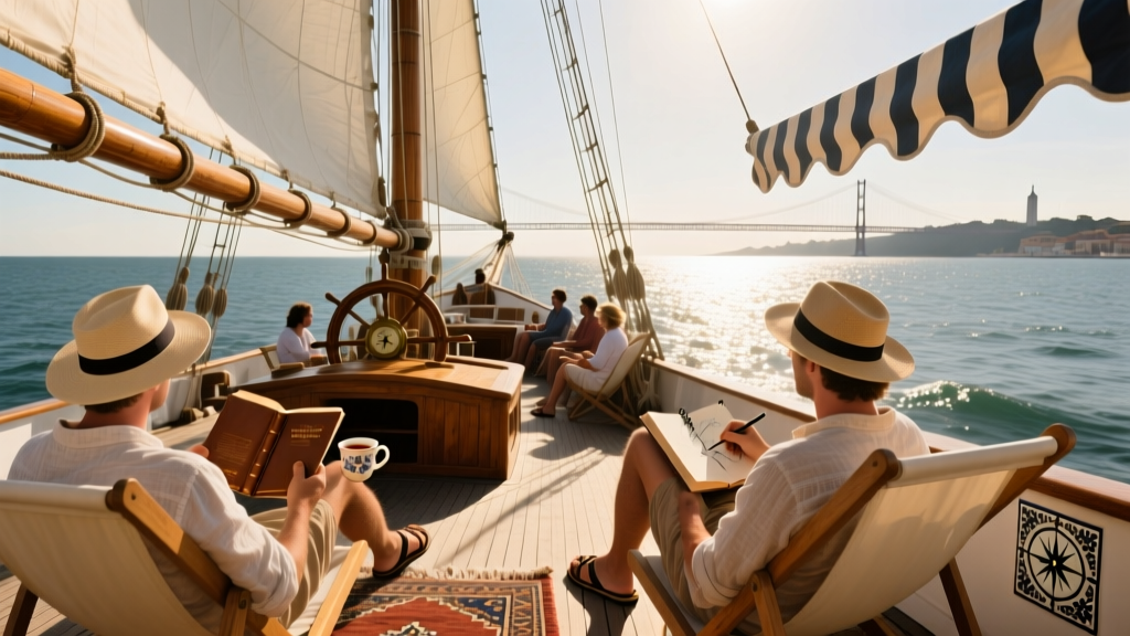 Aboard a Hand-Sailed Cruise Ship from Málaga to Lisbon: Wind, Wood, and the Atlantic’s Quiet Pulse