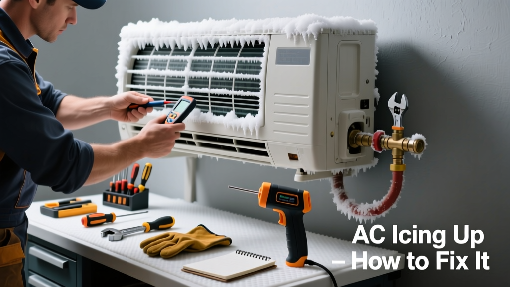 AC Icing Up? How to Fix a Frozen Air Conditioner