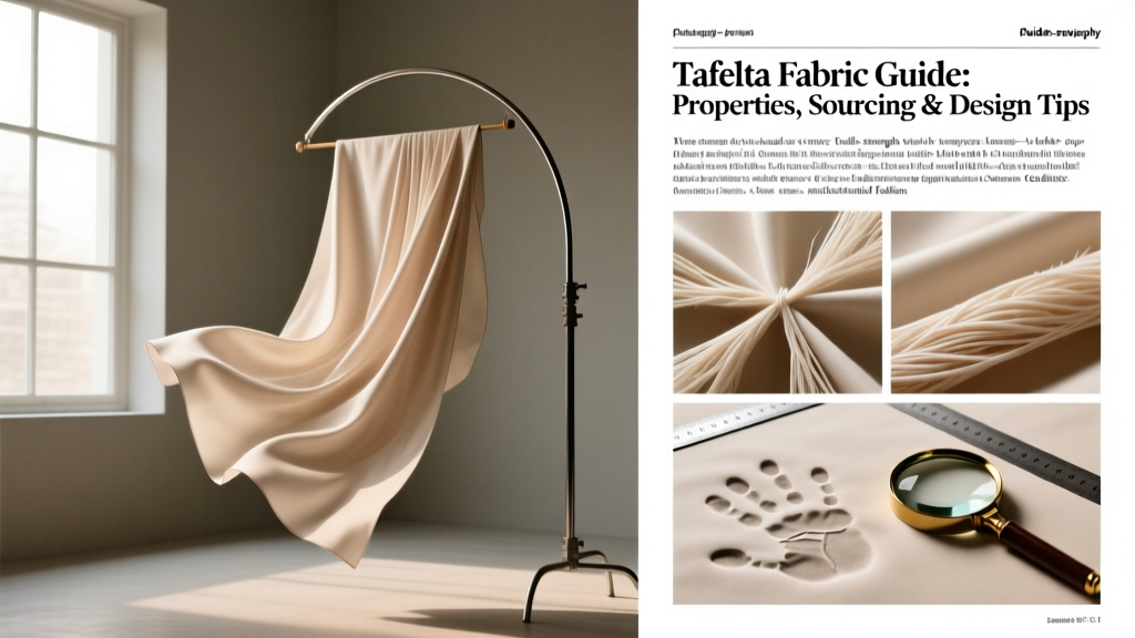 Tafeta Fabric Guide: Properties, Sourcing & Design Tips
