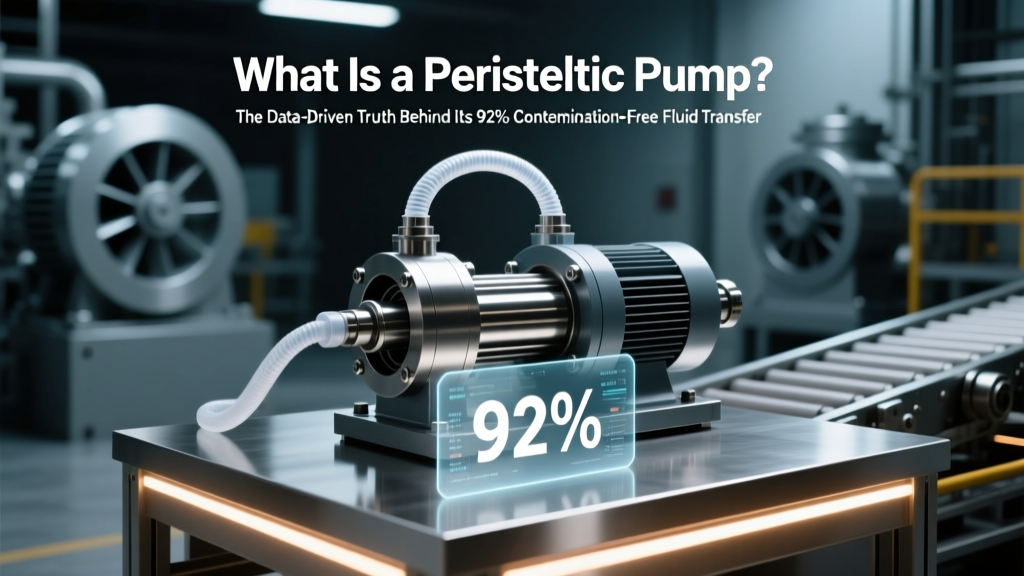 Peristaltic Pump: 92% Contamination-Free Fluid Transfer