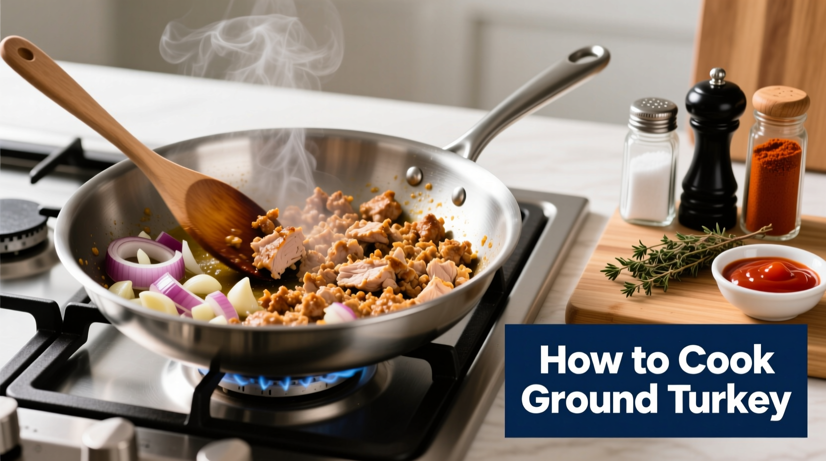 how to cook ground turkey