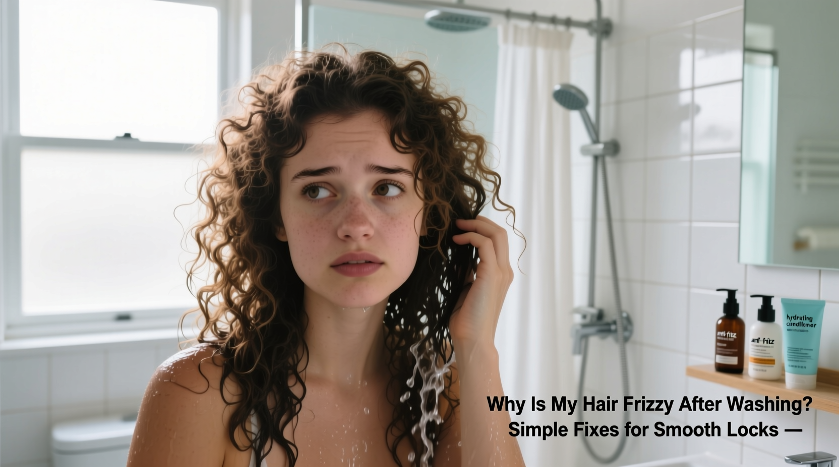 why is my hair frizzy after washing simple fixes for smooth locks