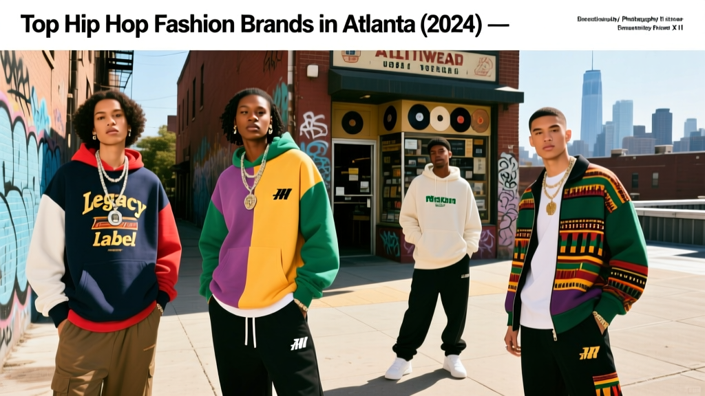 Top Hip Hop Fashion Brands in Atlanta (2024)