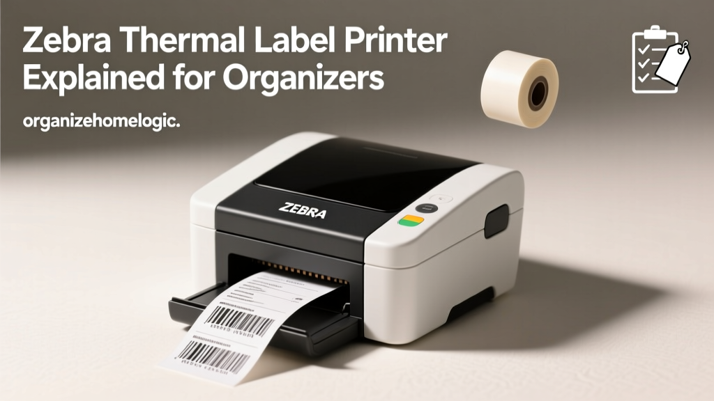 Zebra Thermal Label Printer Explained for Organizers