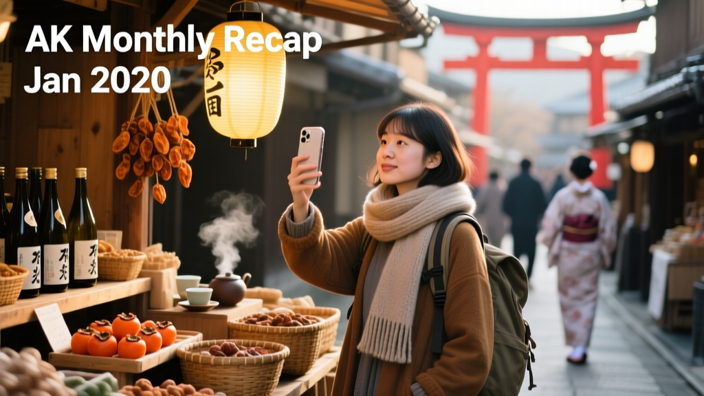 Ak Monthly Recap: January 2020 — A Cultural Crossroads in Kyoto, Tokyo, and Kanazawa