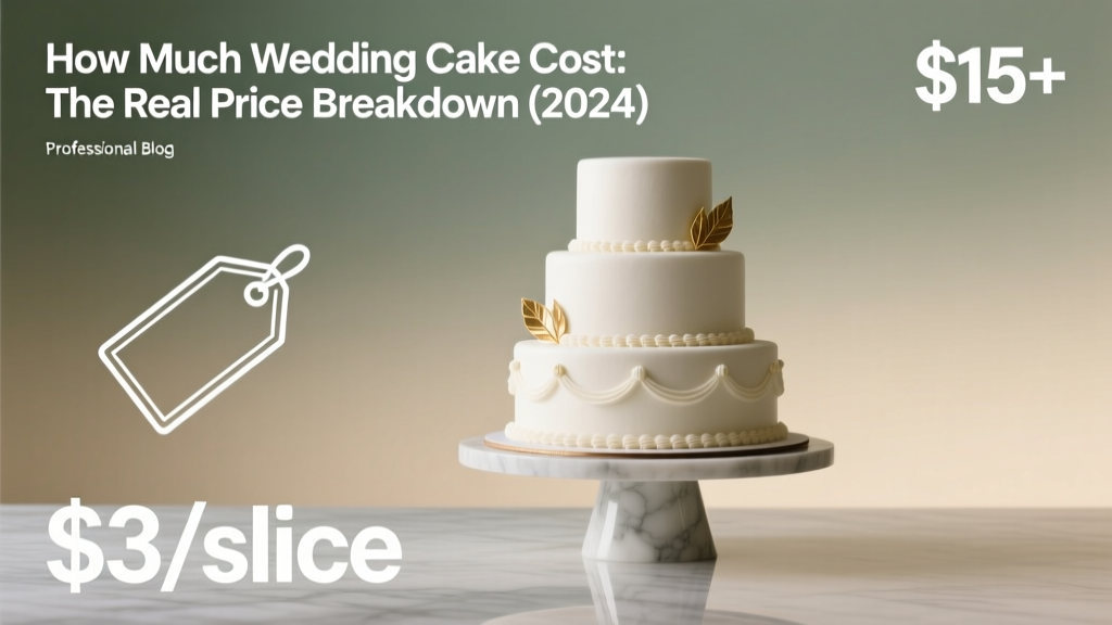 Wedding Cake Cost: Real 2026 Prices (No Hidden Fees)
