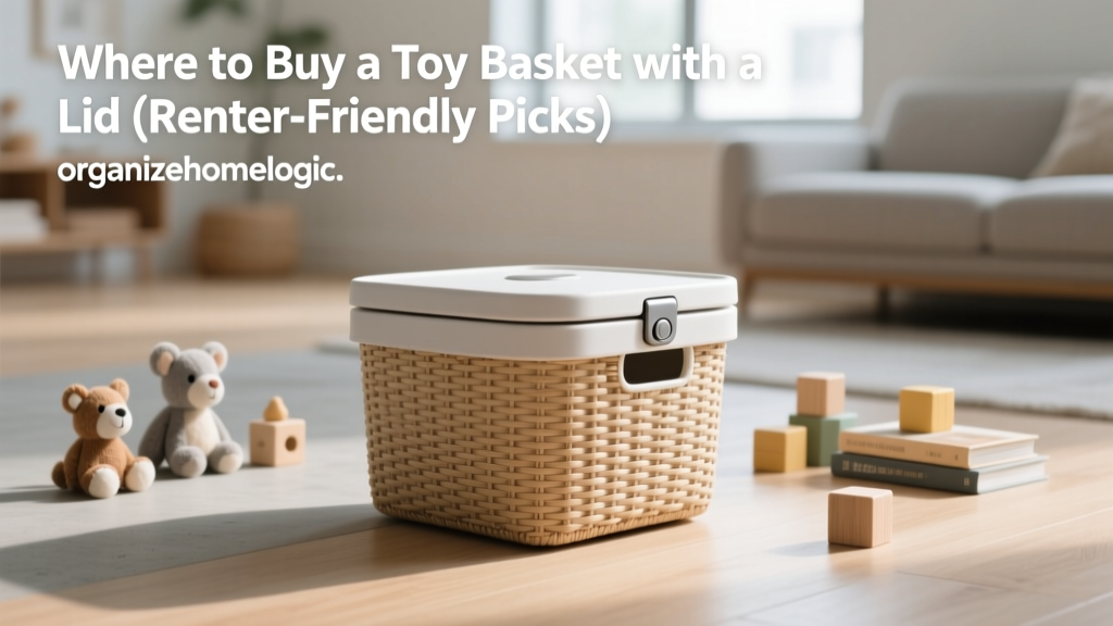 Where to Buy a Toy Basket with a Lid (Renter-Friendly Picks)