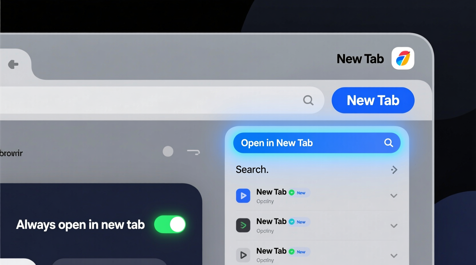 make your google search results always open in a new ta