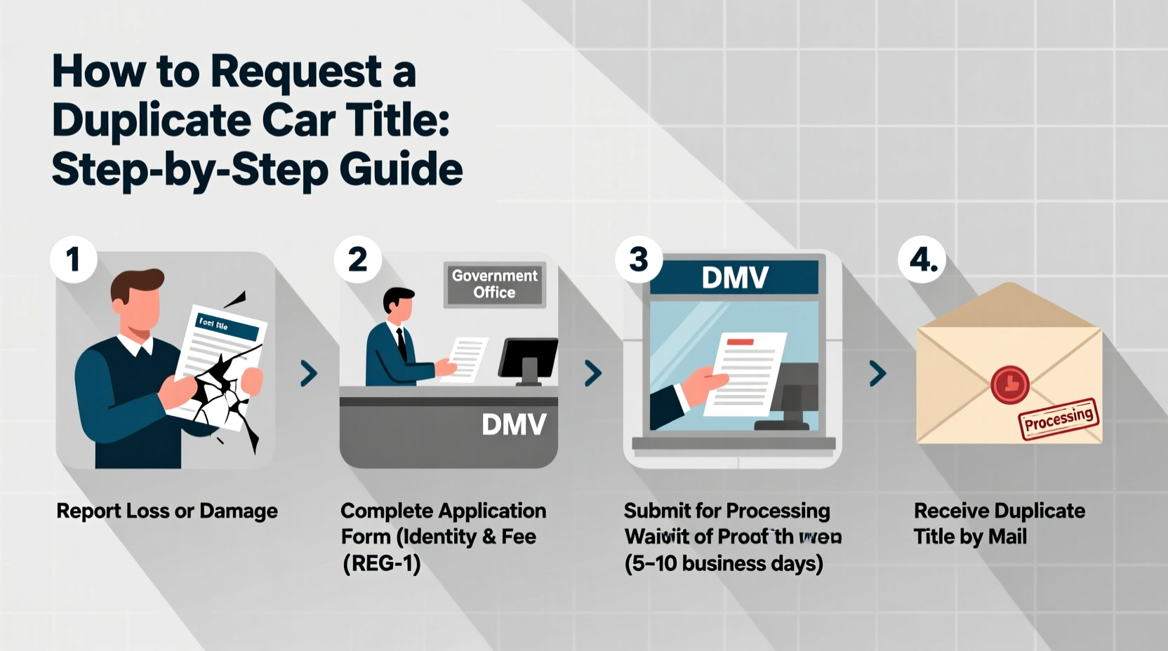 how to request a duplicate car title