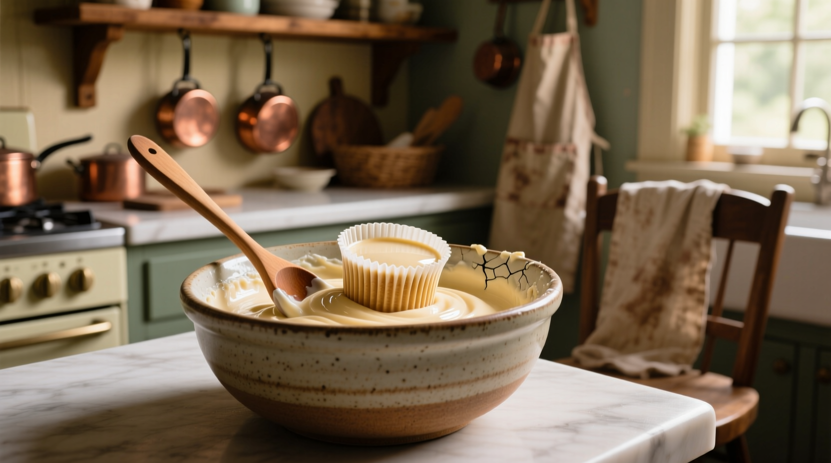 you should add a pudding cup to your muffin mix