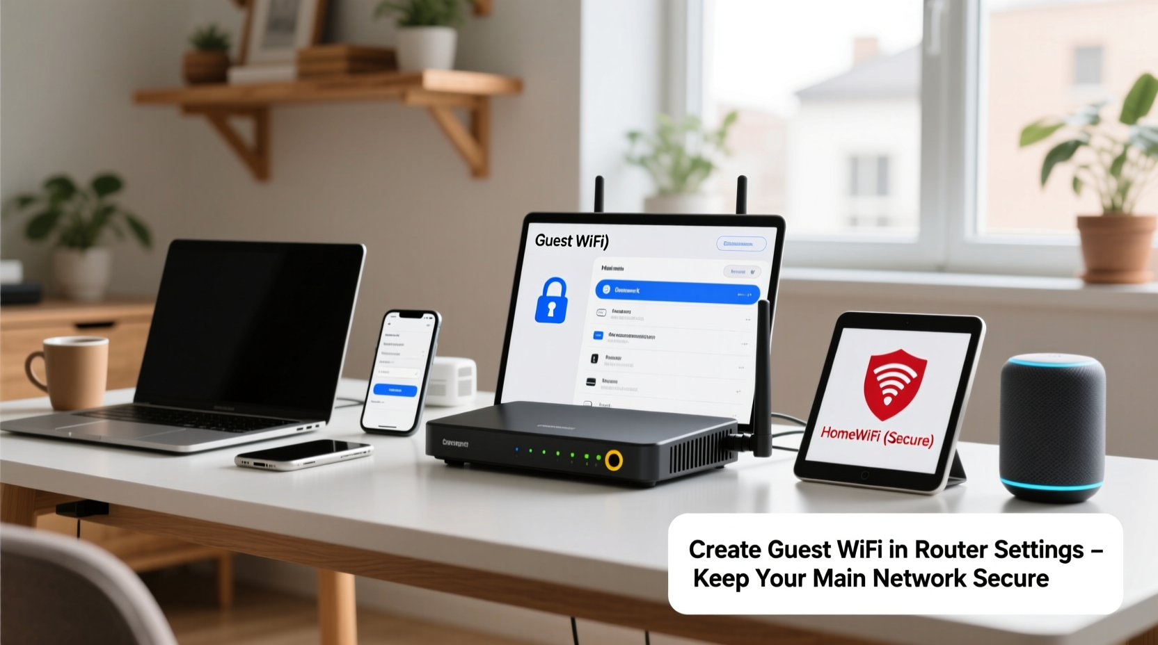 how to create a guest wifi network that keeps your main one secure