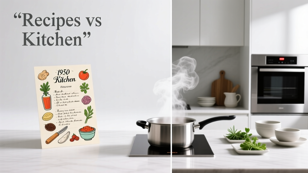 Recipes vs Kitchen: Why Your Tools, Space, and Habits Matter More Than the Instructions