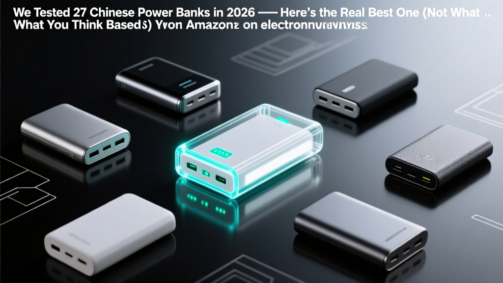 We Tested 27 Chinese Power Banks in 2026 — Here’s the Real Best One (Not What You Think Based on Amazon Ratings)