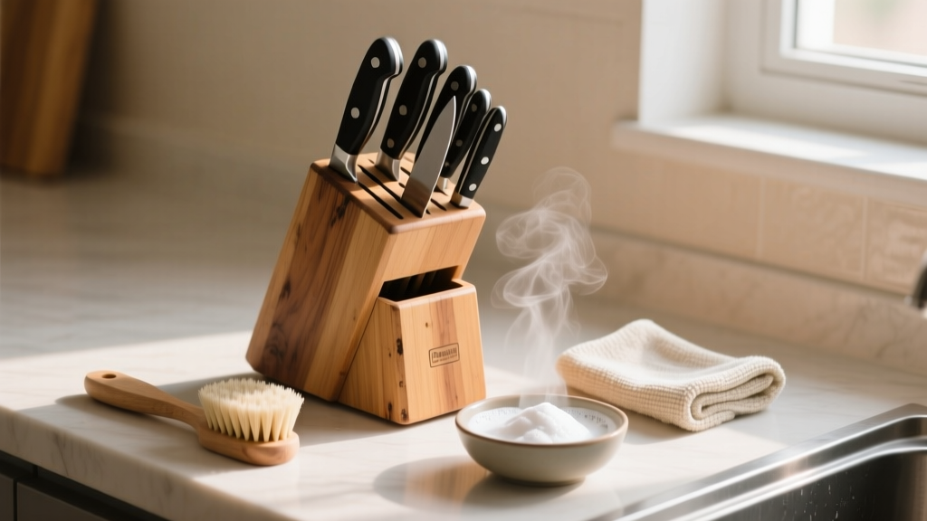 Tested: How to Clean Knife Block Without Vinegar Fast