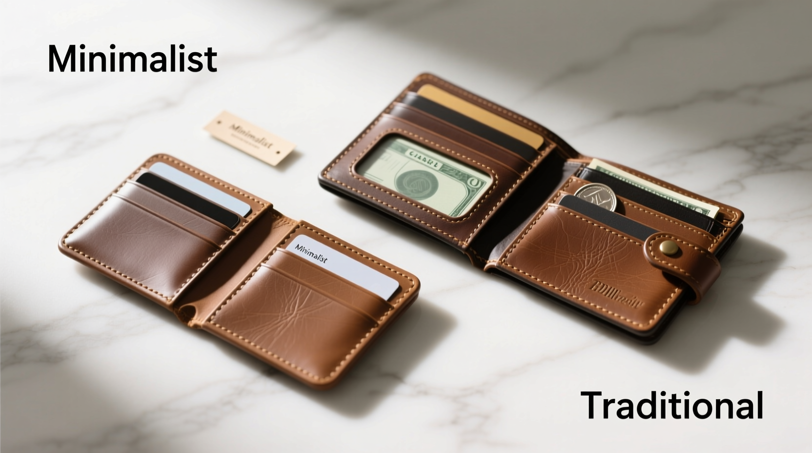 minimalist wallet vs traditional billfold which actually fits more without bulk