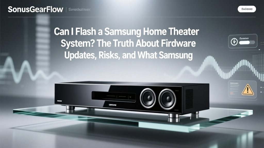 Can You Flash a Samsung Home Theater System? (2026)