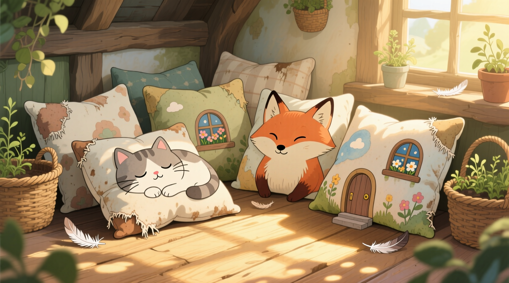 what to do with old pillows