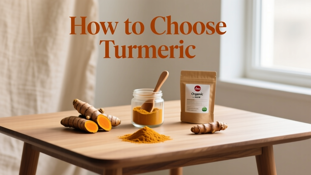 How to Choose Turmeric: A Practical Guide to Quality, Purity, and Culinary Performance