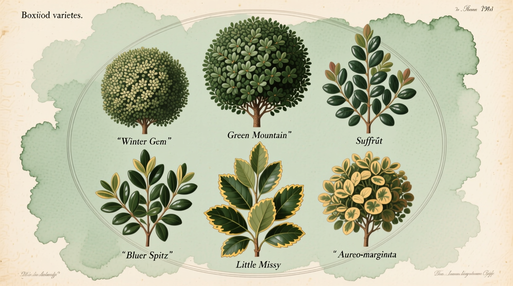 boxwood varieties