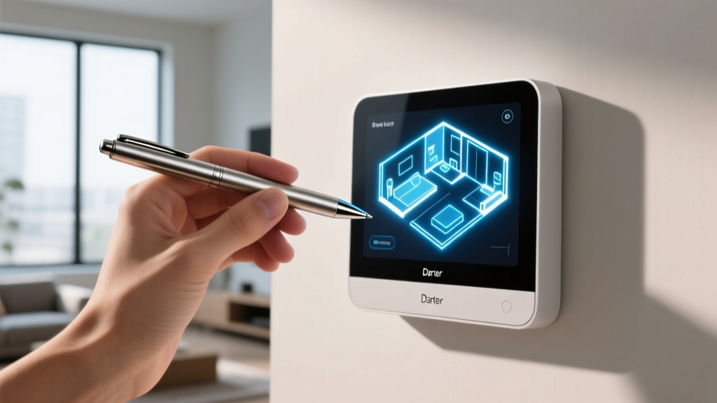 Darter Pen Setup: Precision AR Smart Home Zone Mapping