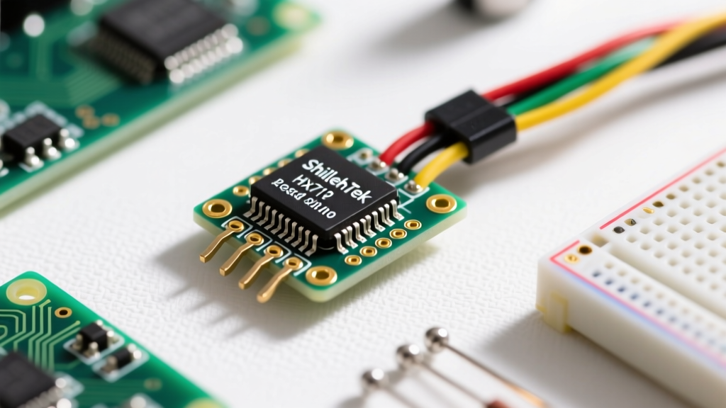 ShillehTek HX711 Pre-Soldered Large Load Cell Amplifier for Arduino
