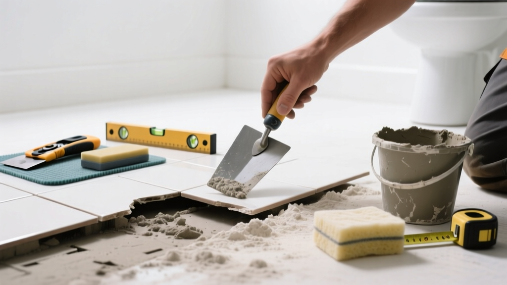 How to Fix Loose Tile in the Bathroom Safely