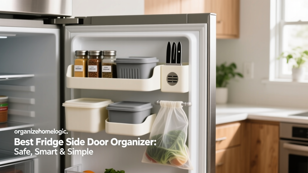 Best Fridge Side Door Organizer: Safe, Smart & Simple