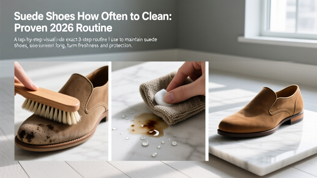 Suede Shoes How Often to Clean: Proven 2026 Routine