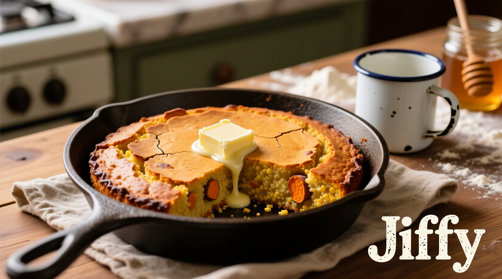 Perfect Sweet Potato Cornbread with Jiffy Mix Recipe