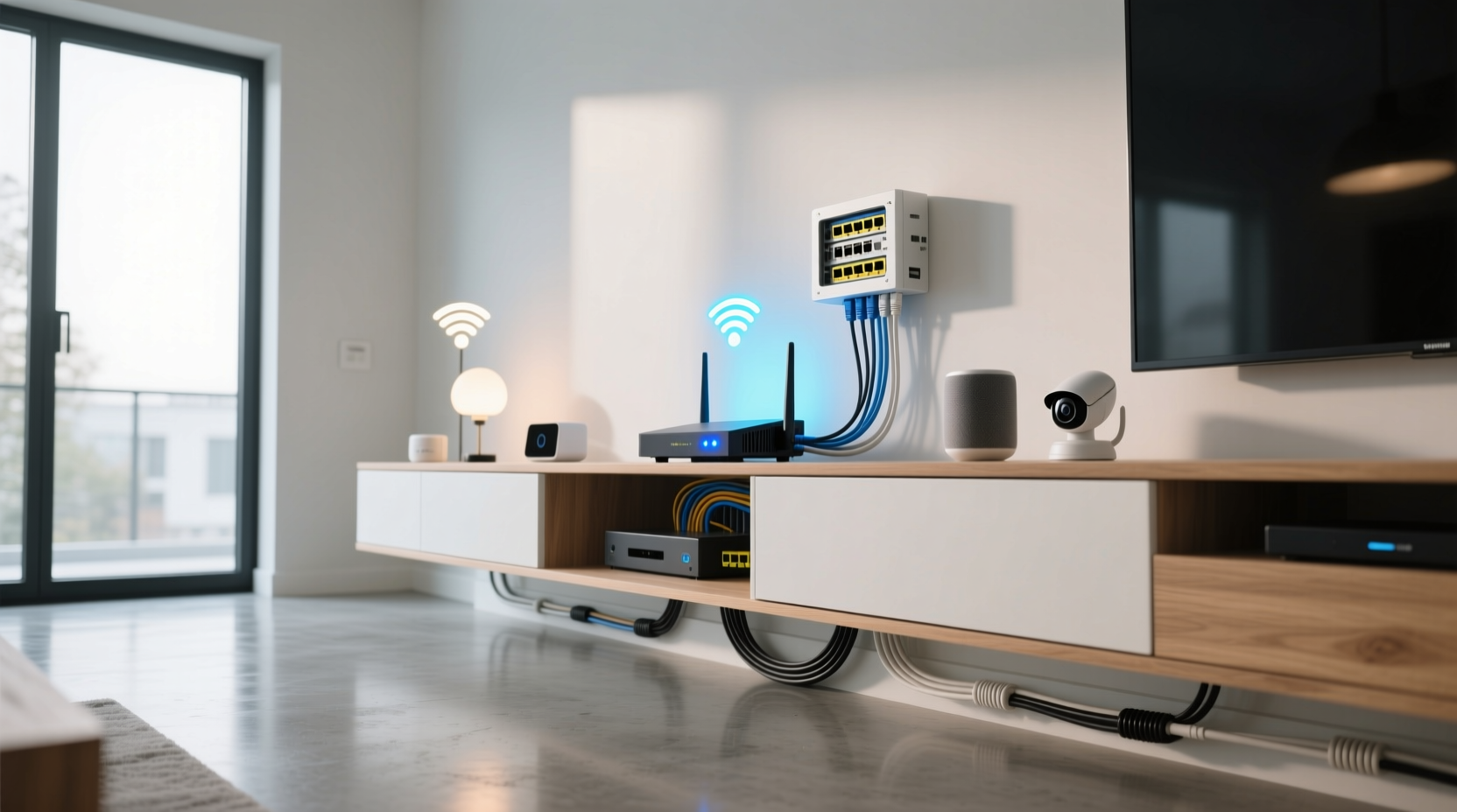 is your home network wired
