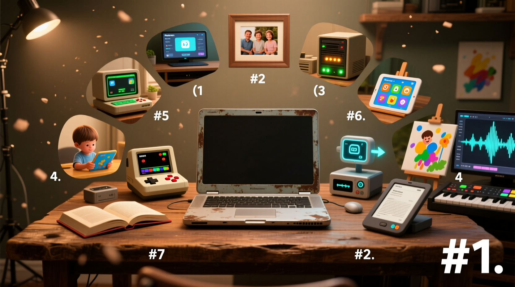 top 10 ways to repurpose your old laptop