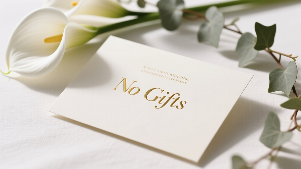 No Gifts on Wedding Invitations: 7 Polite Phrases (2026)