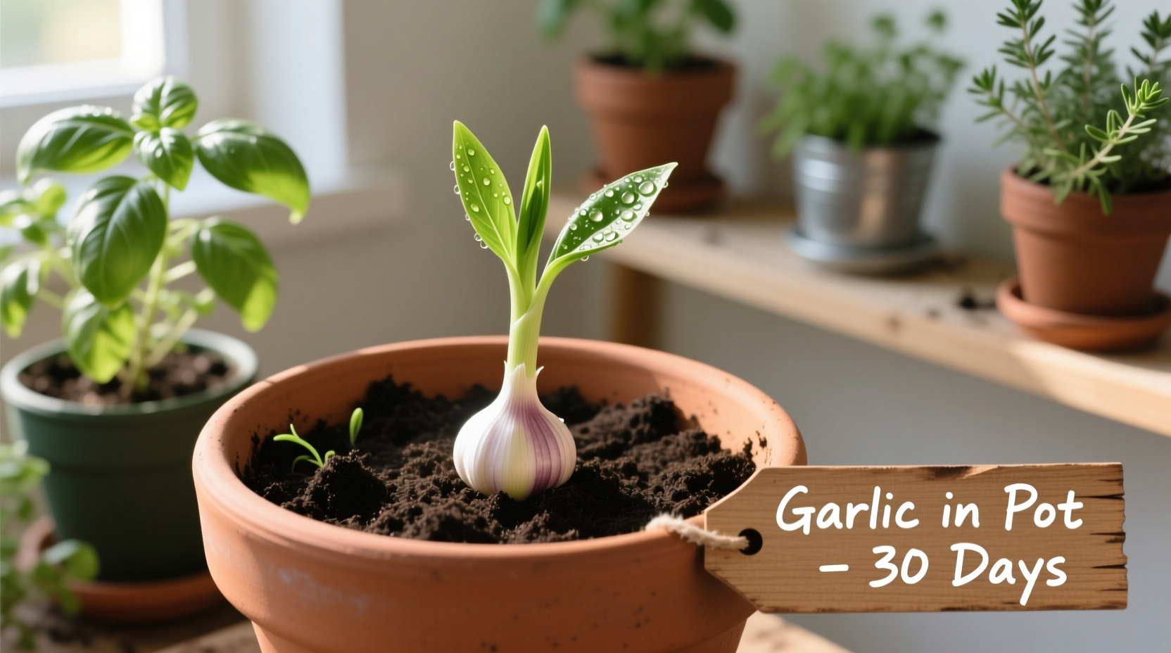 How to Grow Garlic in a Pot: Complete Container Guide