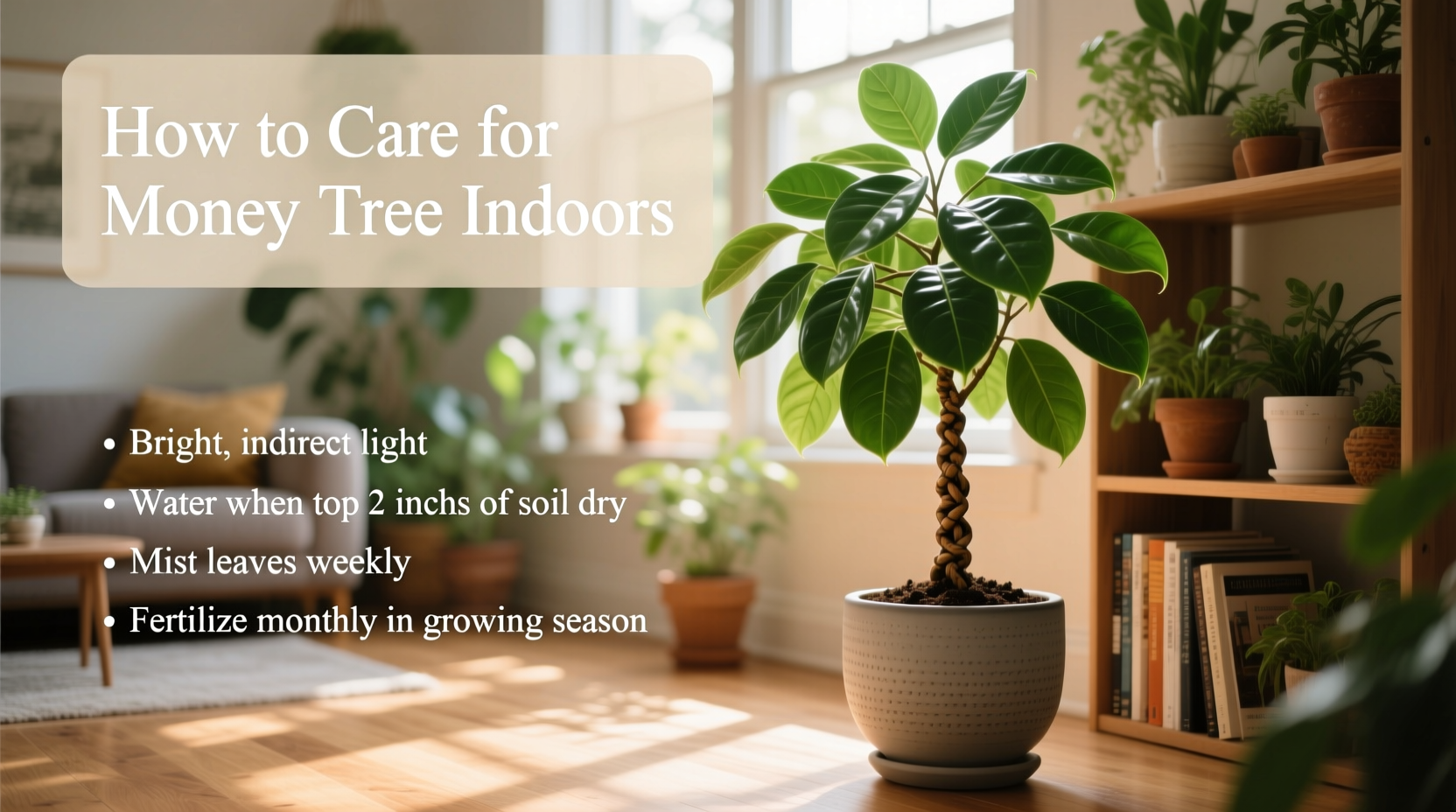 5 Money Tree Care Tips | TheHomeSprouts
