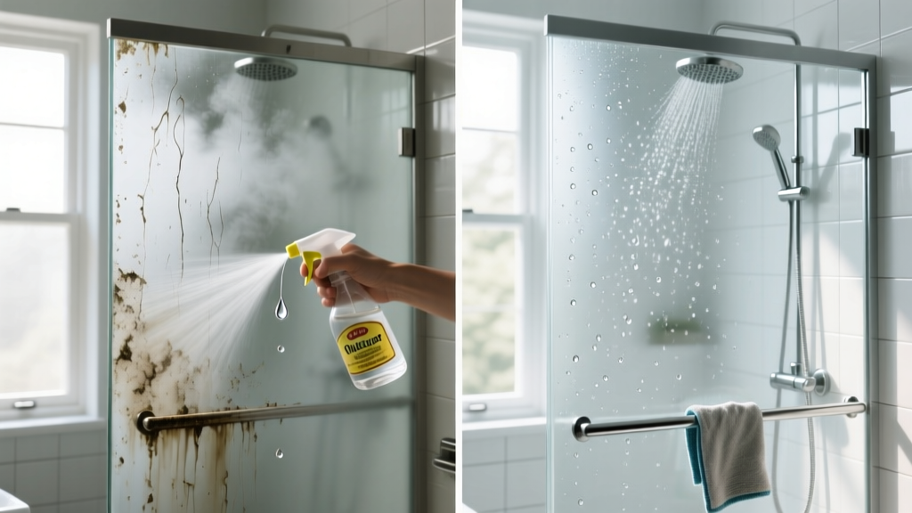 Tested: How to Get Hard Water Out of Shower Door Fast