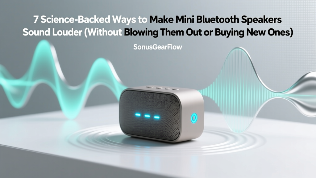 How to Make Mini Bluetooth Speakers Sound Louder