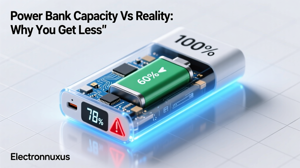 Power Bank Capacity vs Reality: Why You Get Less
