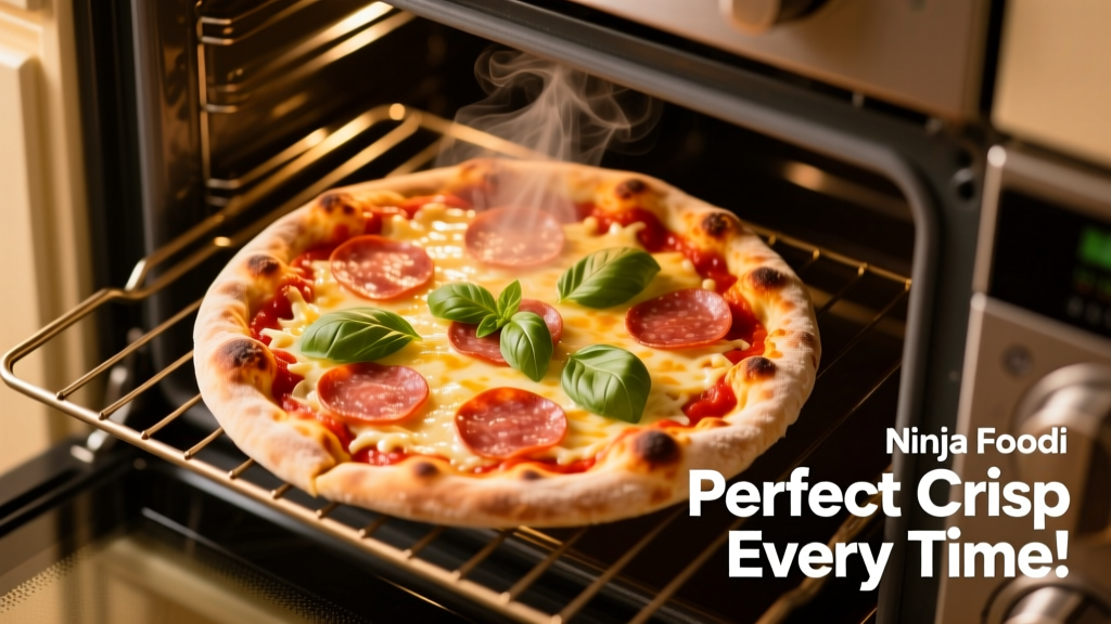 Cook Frozen Pizza in Ninja Foodi Oven (Crispy Every Time!)
