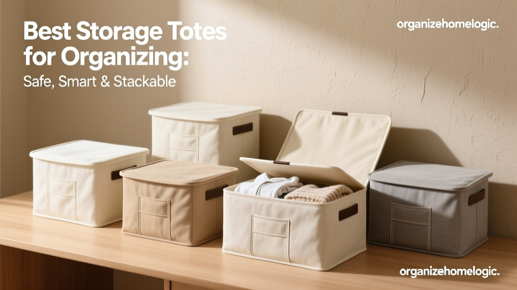 Best Storage Totes: Safe, Smart & Stackable