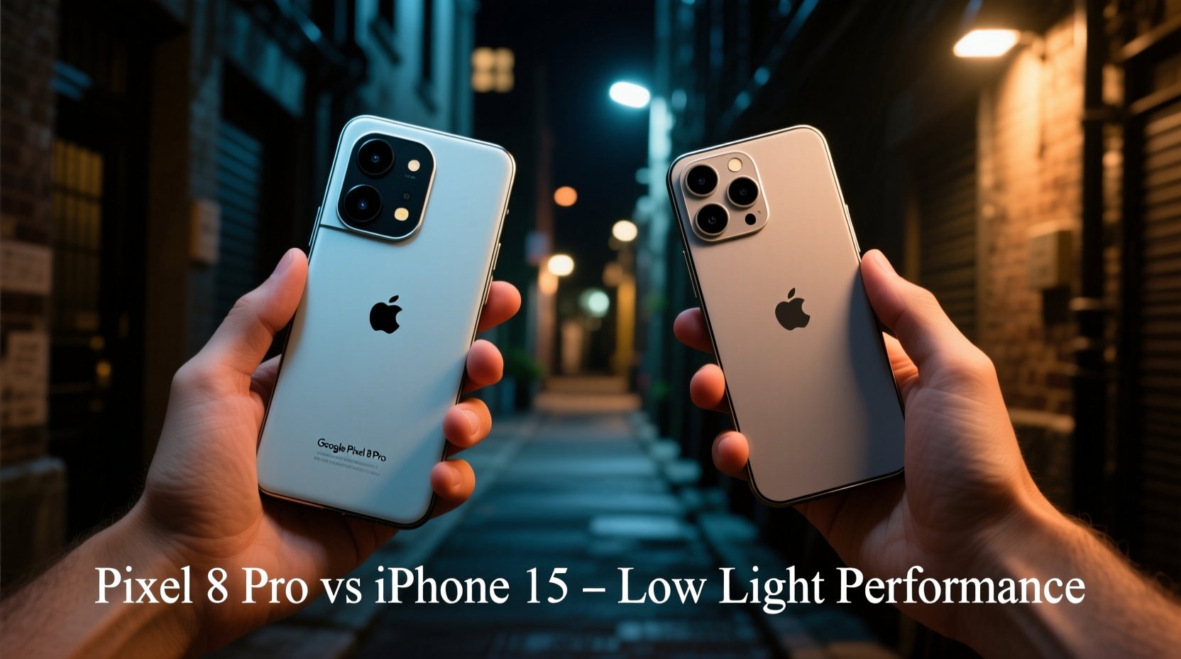 is the google pixel 8 pro camera really better than iphone 15 in low light