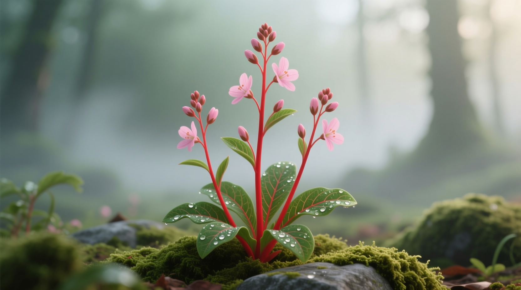 red stem perennial