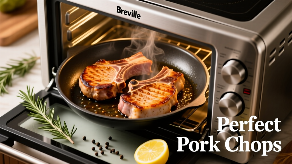 Perfect Pork Chops in Your Breville Toaster Oven