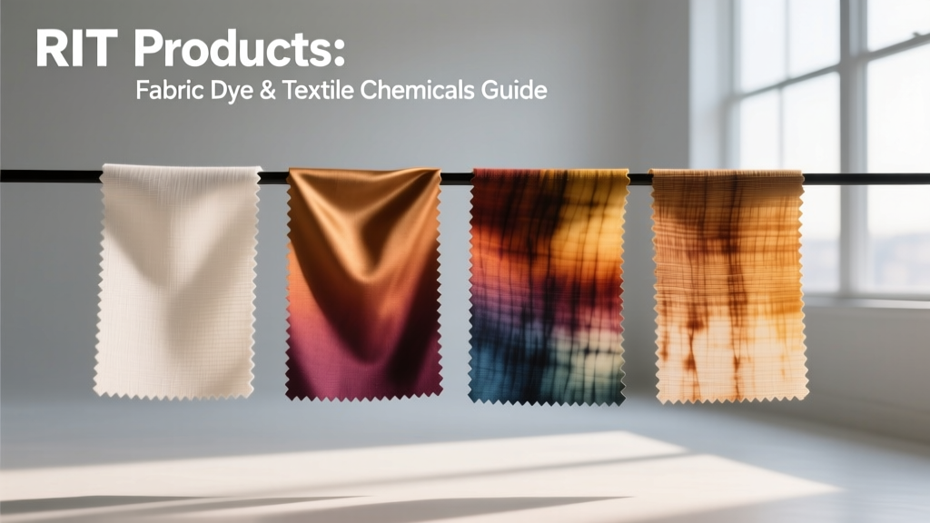 RIT Products: Fabric Dye & Textile Chemicals Guide