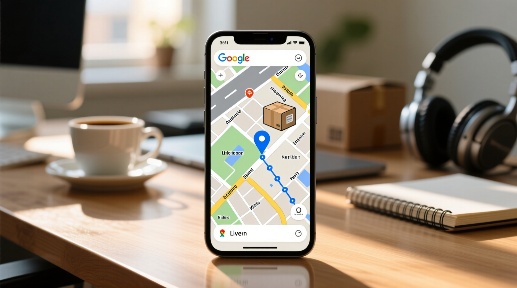 track your packages with google maps