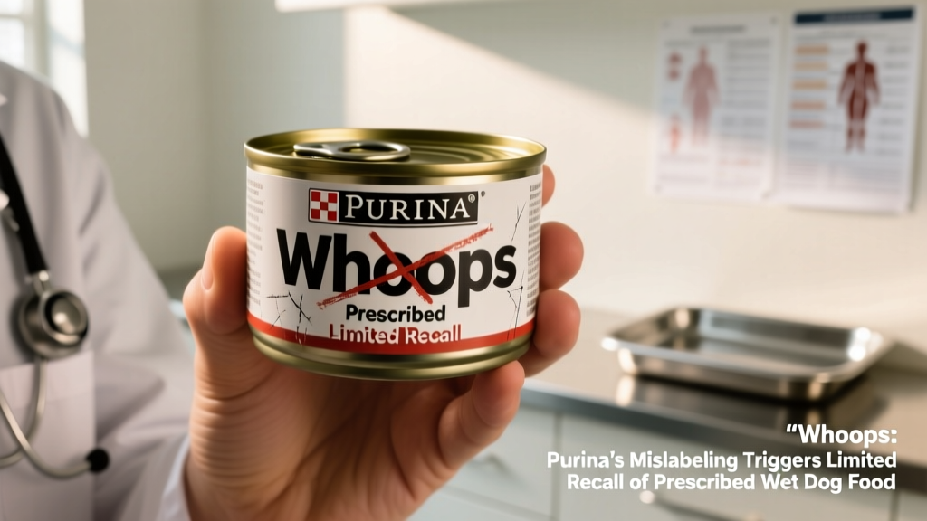Whoops: Purina's Mislabeling Triggers Limited Recall of Prescribed Wet Dog Food